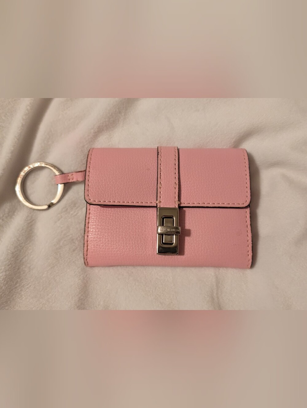 Henri Bendel ID Cardholder Wallet Pink GUC
